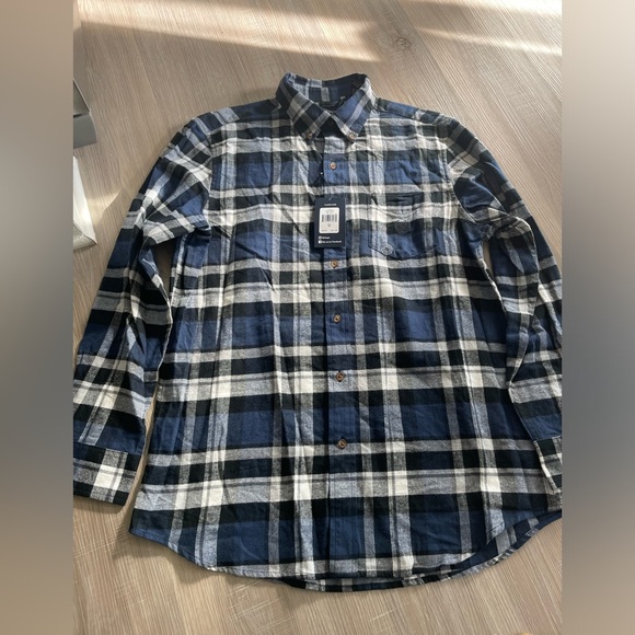 NWT chaps flannel performance men shirt size m - Picture 4 of 6